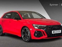 Red Used 2023 Audi RS3 Comfort Sedan | £54,750 (Fair price)