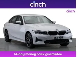 White Used 2021 BMW 318 Sport Line Sedan | £18,599 (Fair price)