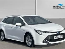 White Used 2022 Toyota Corolla Sport Estate | £17,150 (Good price)