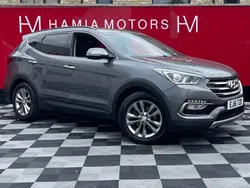 Silver Used 2016 Hyundai Santa Fe Premium SUV | £8,990 (Fair price)