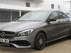 Grey Used 2018 Mercedes CLA220 AMG line Sedan | £16,500 (Fair price)