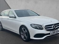 White Used 2018 Mercedes E220 Premium Estate | £22,650 (Fair price)