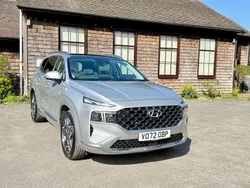 Silver Used 2022 Hyundai Santa Fe Ultimate SUV | £32,992 (A bit pricey)