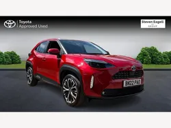 Red Used 2022 Toyota Yaris Hybrid Hatchback | £23,571