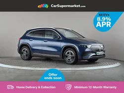 Blue Used 2022 Mercedes EQA250+ AMG line SUV | £22,897 (Fair price)