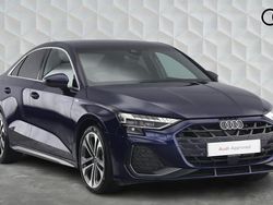 Blue Used 2025 Audi A3 S-Line Sedan | £28,600 (Fair price)