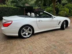 White Used 2014 Mercedes SL400 AMG Cabriolet | £21,500 (Fair price)