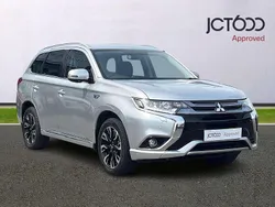 Silver Used 2018 Mitsubishi Outlander P-HEV SUV | £12,700 (Fair price)