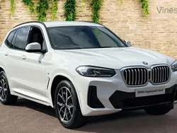 White Used 2022 BMW X3 M Sport SUV | £33,195 (Good price)