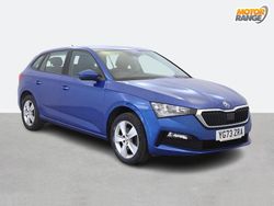 Blue Used 2023 Skoda Scala SE Hatchback | £14,595 (Fair price)