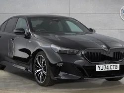 Black Used 2025 BMW 520 M Sport | £46,995 (Expensive)