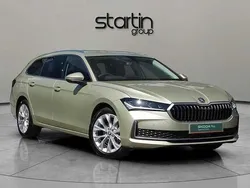 Ice tea yellow metallic New 2025 Skoda Superb SE L Estate | £32,950 (A bit pricey)