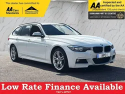 White Used 2015 BMW 320 M Sport Estate | £9,795 (Fair price)