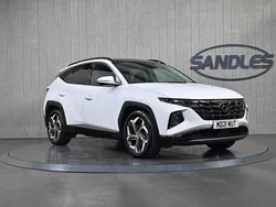 White Used 2021 Hyundai Tucson Ultimate SUV | £18,499 (Expensive)