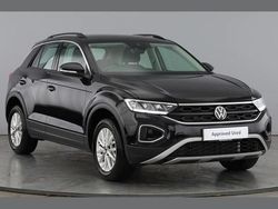 Black Used 2024 VW T-Roc Life SUV | £23,000 (Fair price)