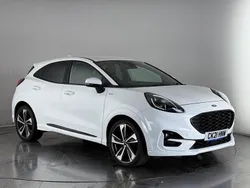 White Used 2021 Ford Puma Gen-E ST-Line X Hatchback | £14,800 (Fair price)