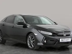 Black Used 2021 Honda Civic SR Hatchback | £12,619 (Fair price)