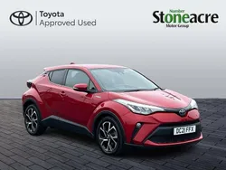 Red Used 2021 Toyota C-HR Design SUV | £18,450 (Fair price)