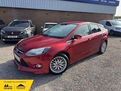 Red Used 2013 Ford Focus Zetec Hatchback | £4,649 (Fair price)