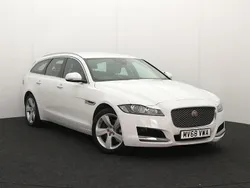 White Used 2018 Jaguar XF Portfolio Sedan | £14,998 (Fair price)