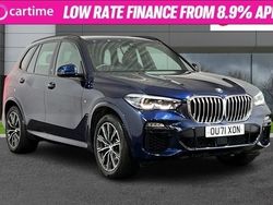 Blue Used 2021 BMW X5 M Sport SUV | £42,900 (Expensive)