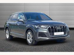 Daytona grey Used 2022 Audi Q7 S-Line SUV | £40,680 (Fair price)
