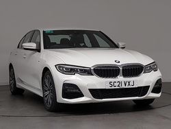 White Used 2021 BMW 330e M Sport Sedan | £21,998 (Fair price)