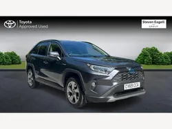 Grey Used 2019 Toyota RAV4 Hybrid Design SUV | £21,039 (Fair price)