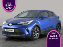 Blue Used 2021 Toyota C-HR Design SUV | £18,384 (Fair price)