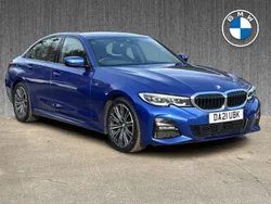 Blue Used 2021 BMW 330 M Sport | £25,729 (Good price)