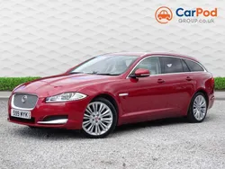 Red Used 2013 Jaguar XF Portfolio Sedan | £10,990