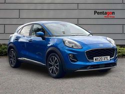 Blue Used 2020 Ford Puma Gen-E Titanium SUV | £13,495 (Fair price)