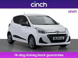 White Used 2019 Hyundai i10 GO! Hatchback | £9,349 (Fair price)
