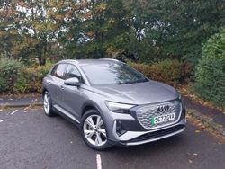 Grey Used 2022 Audi Q4 e-tron S-Line SUV | £31,498