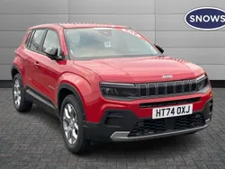 Ruby New 2025 Jeep Avenger Altitude SUV | £21,710 (Fair price)