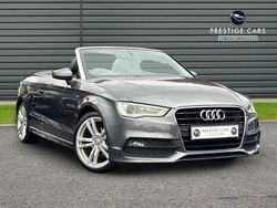 Grey Used 2016 Audi A3 Cabriolet S-Line Cabriolet | £14,991 (Fair price)