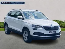 White Used 2018 Skoda Karoq SE SUV | £12,390 (Good price)
