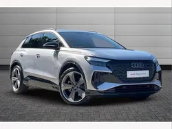 Floret silver New 2025 Audi Q4 e-tron Black Edition SUV | £44,990