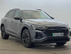 Grey Used 2024 Audi Q8 e-tron Black Edition SUV | £44,980 (A bit pricey)