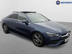 Blue Used 2021 Mercedes CLA220 AMG Line Premium Plus Sedan | £27,299 (Fair price)