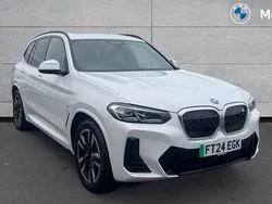 Mineral white metallic Used 2024 BMW iX3 M Sport SUV | £40,188 (A bit pricey)