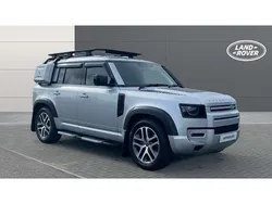 Silver Used 2022 Land Rover Defender SUV | £60,660 (Expensive)