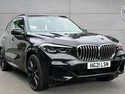 Black Used 2021 BMW X5 M Sport SUV | £41,581 (Good price)