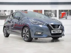 Grey Used 2017 Nissan Micra Tekna Hatchback | £7,999 (Fair price)