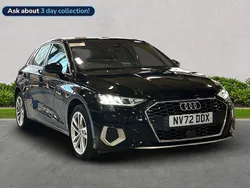 Black Used 2022 Audi A3 Sport Hatchback | £17,728 (Fair price)