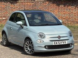 Green Used 2022 Fiat 500 Dolcevita Hatchback | £9,649 (Fair price)