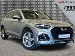 Silver Used 2022 Audi Q5 S-Line SUV | £32,253 (Fair price)