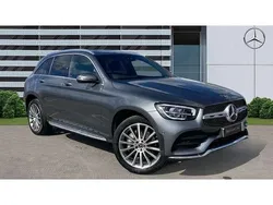 Grey Used 2022 Mercedes GLC300e AMG Line Premium SUV | £33,829 (Fair price)