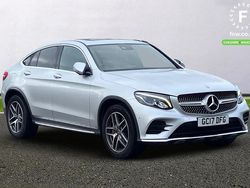Silver Used 2017 Mercedes GLC350 Active Coupe | £23,299 (Fair price)