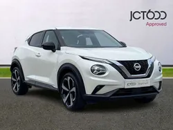 White Used 2021 Nissan Juke Tekna SUV | £16,386 (Fair price)